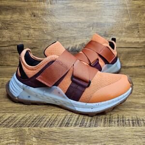 Holo Footwear Artemis Strap Orange Burgandy Sneakers sz 8.5